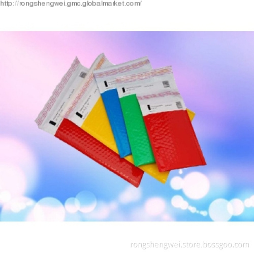 Colorful Aluminum Foil Bubble Envelopes
